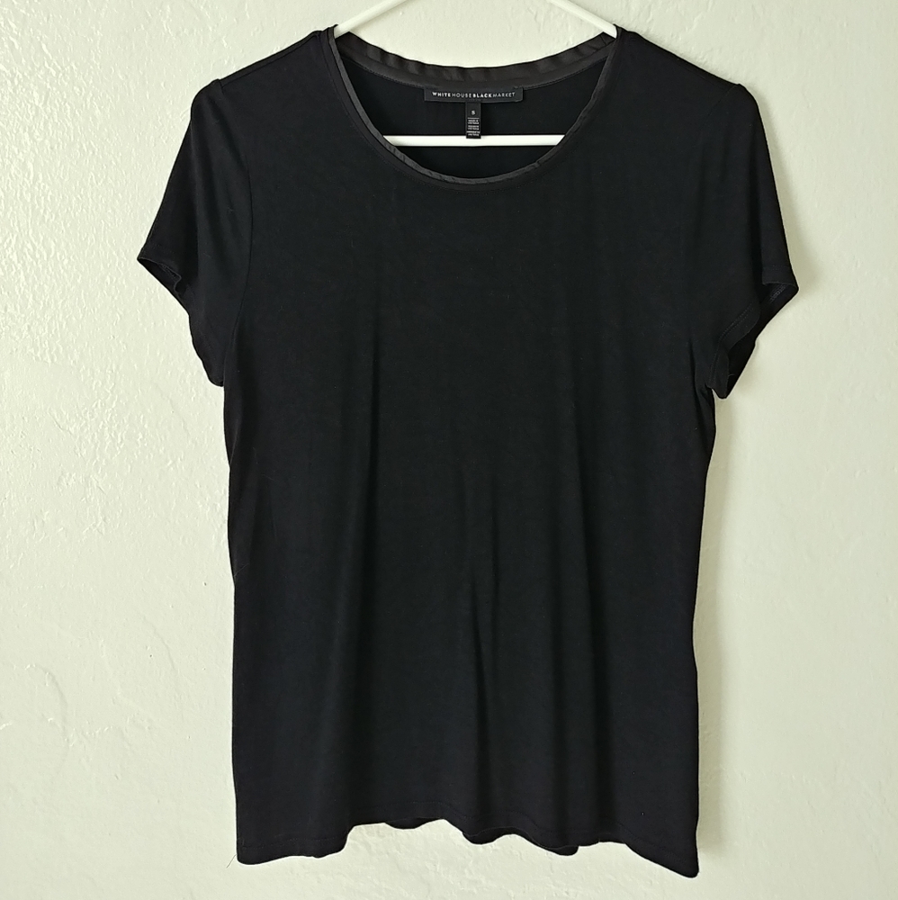 White House Black Market black tee shirt